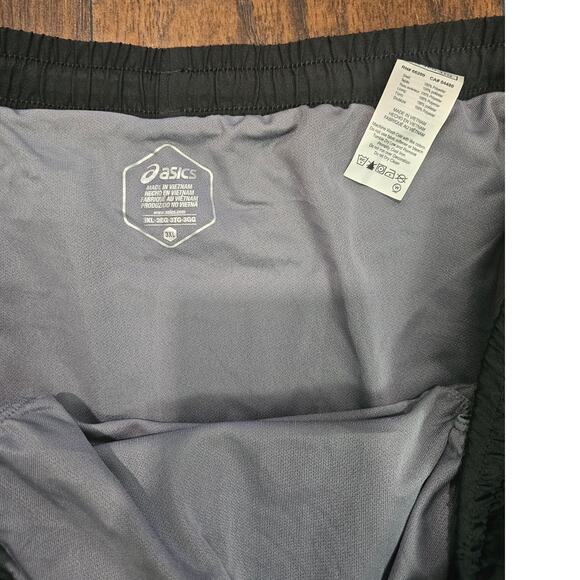 Asics 7" Lyte Shorts - Size 3XL- Gray Black- New - Picture 4 of 4